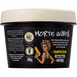 Lola Cosmetics Morte Súbita Shampoo Sólido 100g