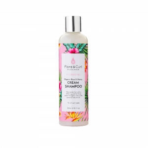 Flora & Curl Organic Rose & Honey Cream Shampoo 300ml