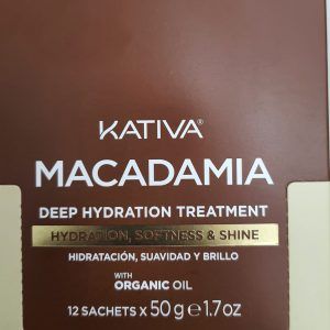 Kativa Macadamia Tratamiento Hidratacion 12 Sobres x 50 g
