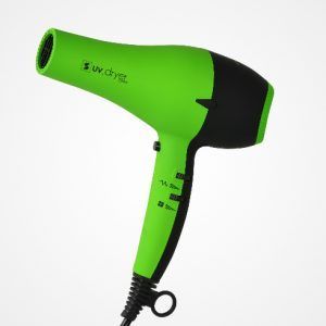Perfect Beauty UV DRYER · VERDE Secador profesional con luz UV. 2200W