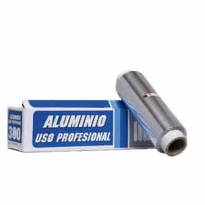 Papel de Aluminio Profesional 30 x 300 M Peluquería, Catering Cocina