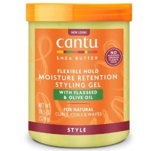 Cantu For Natural Hair flexible Hold Moisture Retention Styling Gel 524g