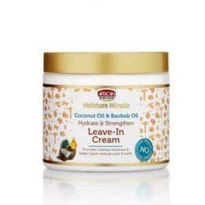 AFRICAN PRIDE MOISTURE MIRACLE LEAVE-IN CREAM COCONUT 425G